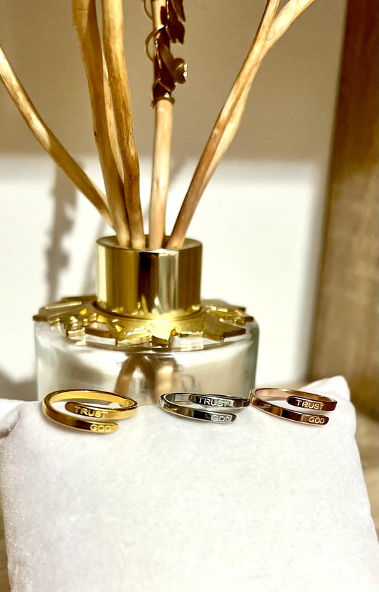 Bague Trust God